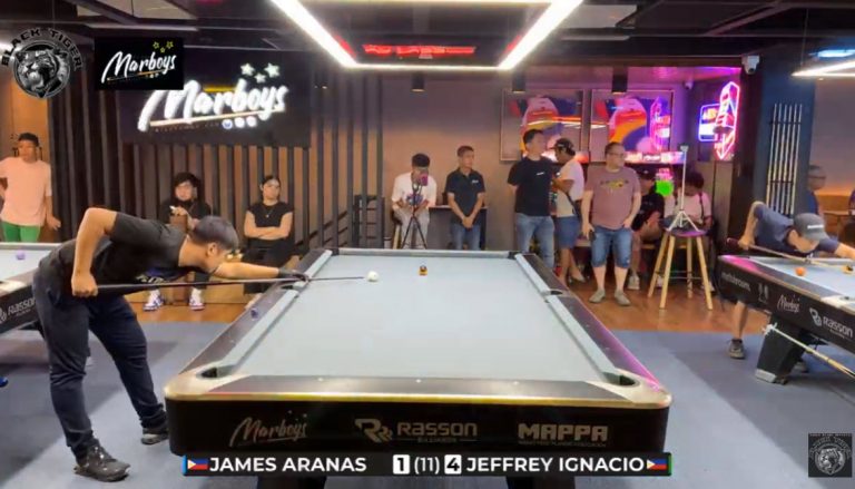 MarboysPro Winner Take All 🔹James Aranas VS Jeffrey Ignacio🔹Race 9 🔹9 Ball