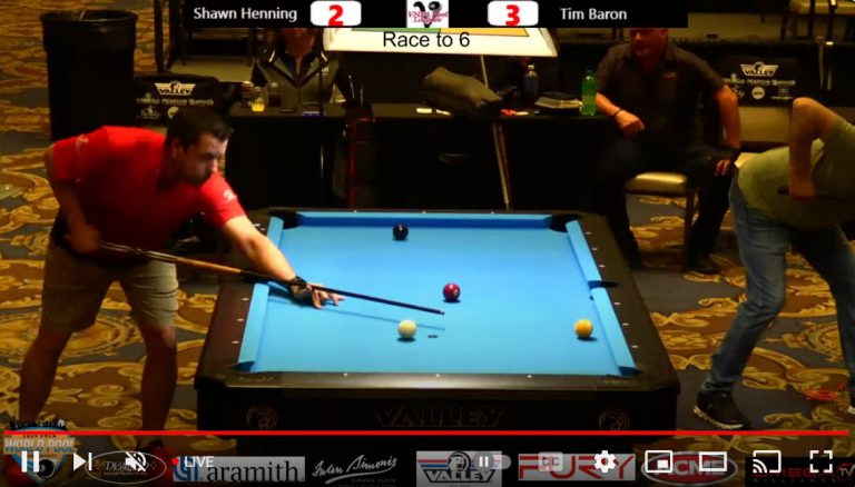 2024 VNEA Championships – Men’s Intermediate 9 Ball – Shawn Henning vs Tim Baron