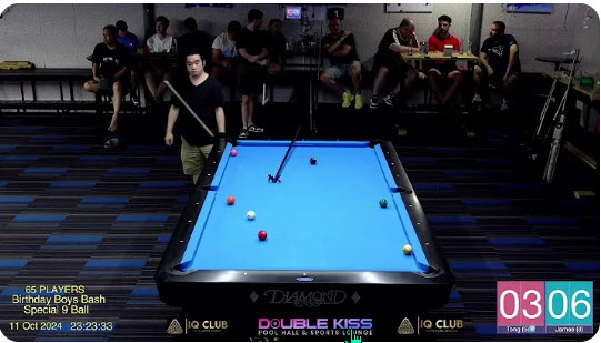 Double Kiss Pool Hall Pattaya Friday 9 Ball Birthday Boys Bash Tournament