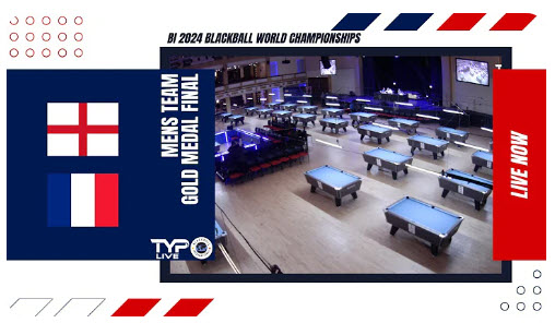 England v France | Mens Team Gold Medal | 2024 BI World Blackball Championship
