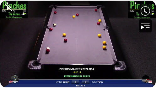 Pinches Masters 2024 Q14 | Final 16