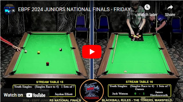 EBPF 2024 JUNIORS NATIONAL FINALS – FRIDAY – DAY 1