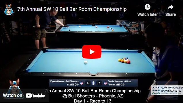 7th Annual SW 10 Ball Bar Room Championship
