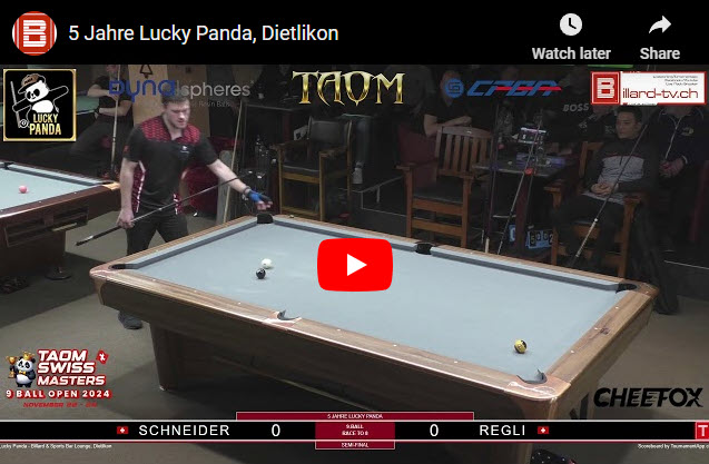 5 Jahre Lucky Panda, Dietlikon | 9 Ball