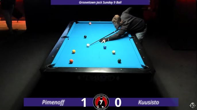 Groovetown Jack Jan 19 Sunday 9 Ball Live