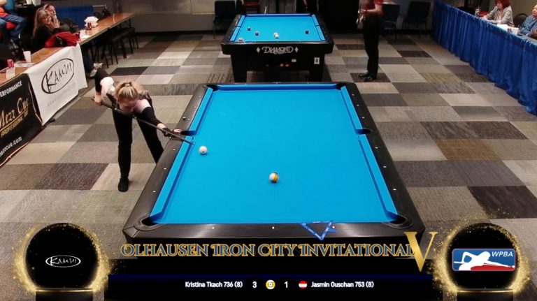 2025 WPBA Olhausen Iron City Invitational V Jasmin Ouschan vs Kristina Tkach HOTSEAT