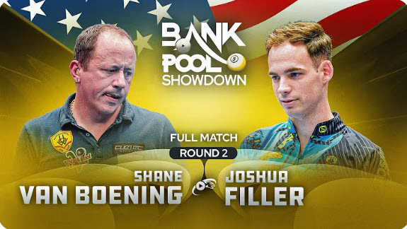 FILLER vs VAN BOENING ▸ Bank Pool Showdown