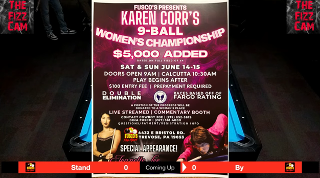 Karen Corr 9-Ball Championship | Day 2