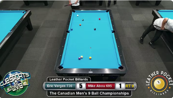 The Canadian Men’s 9 Ball Championships