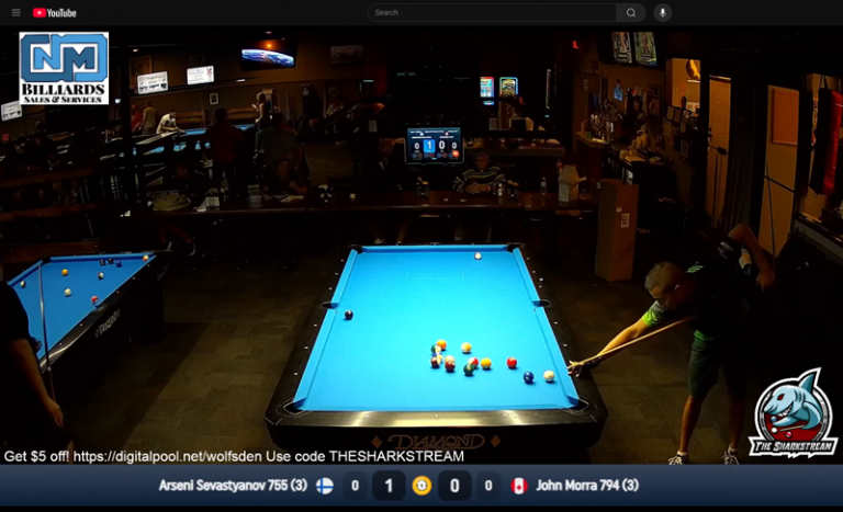 Battle of the Bull – One Pocket – John Morra vs. Arseni Sevastyanov