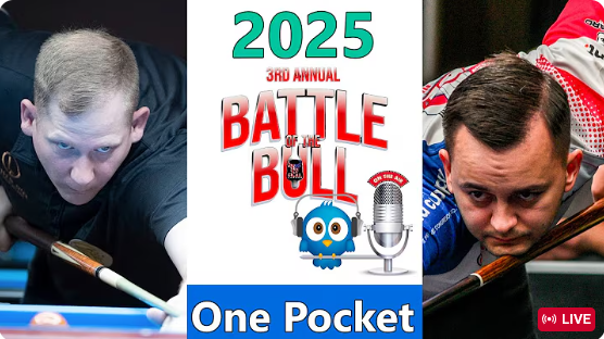 Konrad Juszczyszyn vs Brandon Shuff – One Pocket – 2025 Battle of the Bull