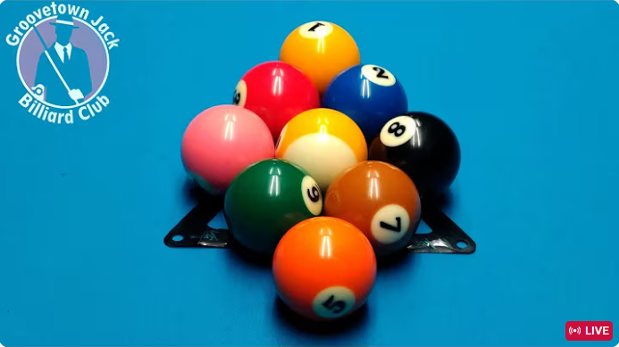 Groovetown Jack Aug 17 Sunday 9 Ball Live