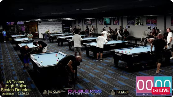 High Roller Scotch Doubles, Double Kiss Pool Hall Pattaya Thailand