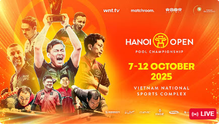 WATCH LIVE | 2025 Hanoi Open Pool Championship | Table Two | Day Two
