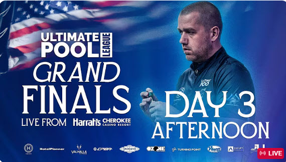 ULTIMATE POOL USA GRAND FINALS – DAY 3 AFTERNOON SESSION