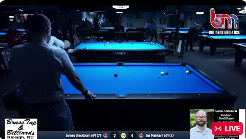 Carolina Billiards Circuit Inaugural 9 Ball Open at Brass Tap Dec 13-14th 2025