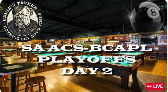 Championship Day: 2025 SA ACS-BCAPL Playoffs / Live from Eddies Tavern Embassy Oaks