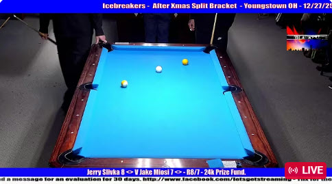 TVMIKES AFTER XMAS SPLT BRACKET – 102 Player Monster – 9 BALL – 12/27/25