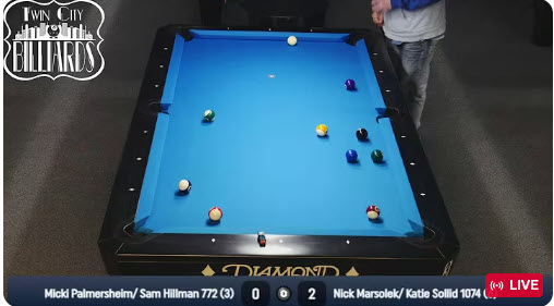 Twin City Billiards Dec.31 New Year’s Jack & Jill 8 Ball Tournament