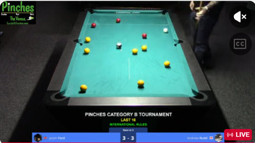 Pinches Category B Tournament – KO STAGES