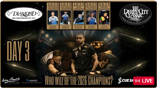 🎱 2026 DERBY CITY CLASSIC DAY 3 LIVE FROM CAESARS SOUTHERN INDIANA 🎱