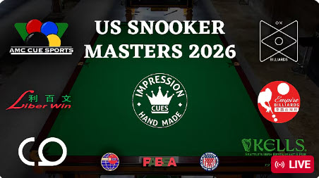 Main Table | 2026 US Snooker Masters Day 3 | Knockout Stage | AMC CueSports | OX BIlliards