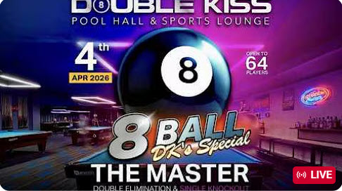 THE MASTER 8 BALL  📆 SATURDAY 4 APRIL 2026