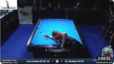 Philly Super Billiards Expo Live – Day 3 – Aloysius Yapp vs. Oliver Szolnoki