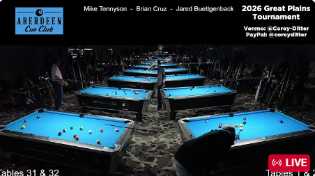 2026 Great Plains 8-ball Tournament | Teams | Day 2 | Part 1