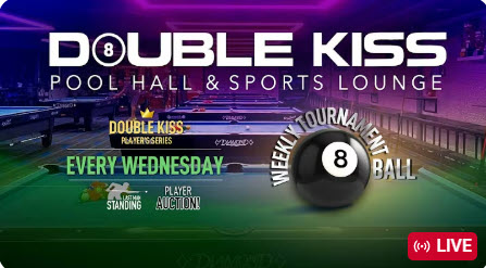 8 BALL WEEKLY 📆 Double Kiss Pool Hall