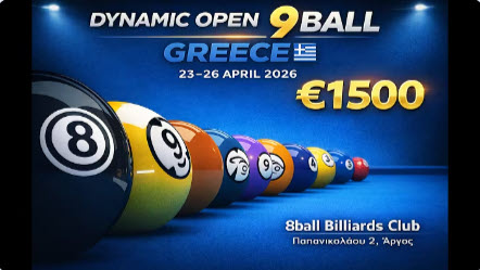 Dynamic Open 9Ball GREECE
