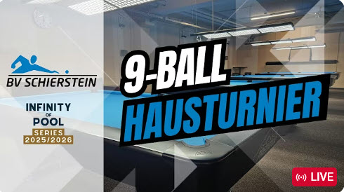 BV Schierstein 9-Ball Hausturnier | Infinity of Pool