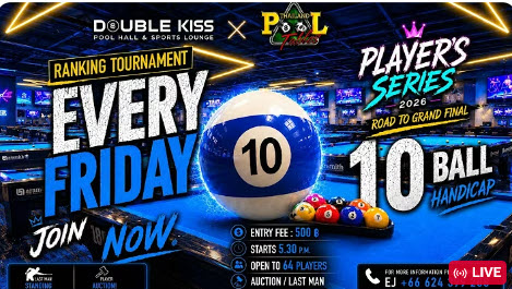 10 Ball Player’s Series 📆 Friday 15 May 2026