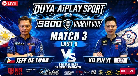 LAST 8 |  JEFF DE LUNA 🆚 KO PIN YI  | 25 Racks