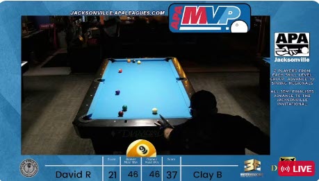 Jacksonville APA  2026 Spring MVP 9-Ball @ Diamonds Part 2