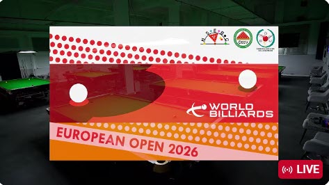 Day Three European Open 2026 | Snooker & Billiards BLZ Vienna