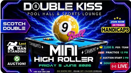 Mini High Roller – Scotch Doubles – Friday, June 05, 2026