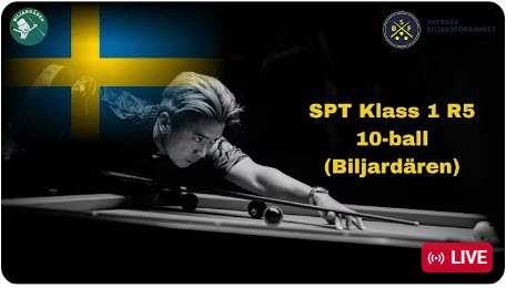 SPT Klass 1 R5 – 10-ball (Biljardären)