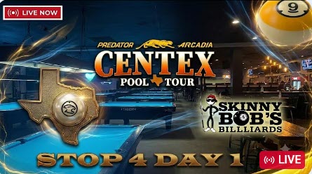 2026 Predator Arcadia CenTex Pool Tour /  Live From Skinny Bob’s Billiards