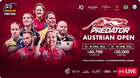 PREDATOR EUROTOUR AUSTRIA OPEN 2026 – Day 1