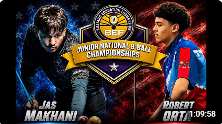 Jas Makhani vs Robert Orta | USA CUE SPORTS NATIONALS U19 BOYS 9-BALL
