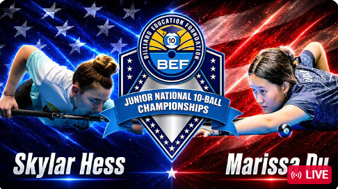 Skylar Hess vs Marissa Du | USA CUE SPORTS NATIONALS U19 GIRLS 10-BALL