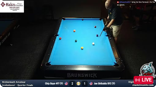 McDermott Invitational @ Yale Billiards – Semifinals
