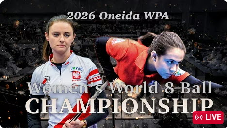 Katarzyna Wesolowska vs Aryana Lynch | TV Table Round 1 | Oneida WPA Womens 8 Ball Worlds