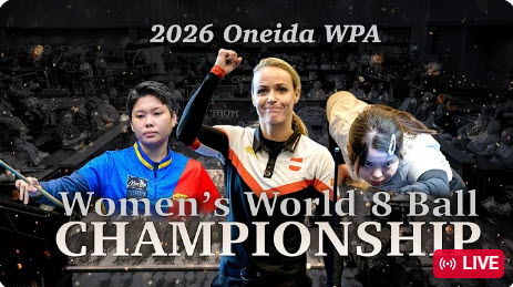 Ashley Benoit vs Olivia Cheng | Multiple Streams | Oneida WPA Womens 8 Ball Worlds