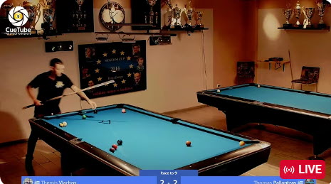 ATHENS 9-BALL OPEN “DIFFERENT BILLIARDS CLUB” +2.000€ by cuetube | Day 2