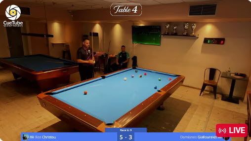 ATHENS 9-BALL OPEN “DIFFERENT BILLIARDS CLUB” +2.000€ by cuetube // Day 5 pt.2