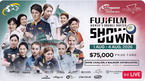 DAY 2 ▸ Predator Pro Billiard Series Rome, Italy 2026 | Multiple Streams!