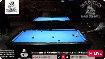 Inaugural Gordie Hill Memorial 9-Ball Classic at the Rum Runner, Las Vegas