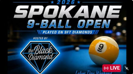 2026 Spokane 9-Ball Open | Excessive English